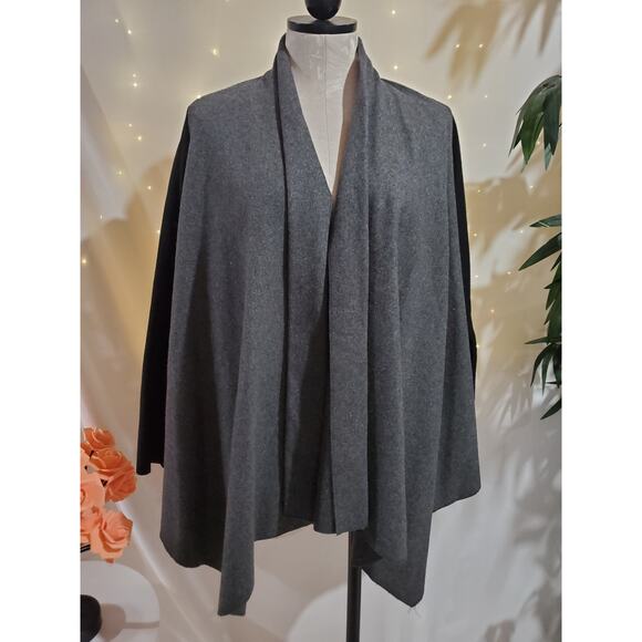 Staring at Stars UO Vintage Open Wool Cardigan Jacket Womens Size S Gray Pockets - Picture 1 of 9